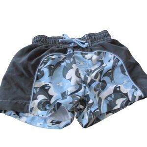 Koala Kids‎ Swim Trunks Infant Toddler Boys Size 3-6M Blue Green Ocean Bottoms